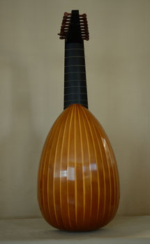 Back view of 10 course C45 Magno dieffopruchar - Grant Tomlinson Lutemaker
